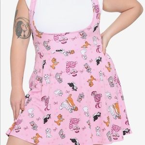 NWT Disney Cats Suspender Skirt Size 3